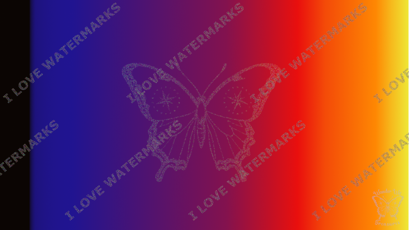 ai-safe watermarks on a background with colorful gradients