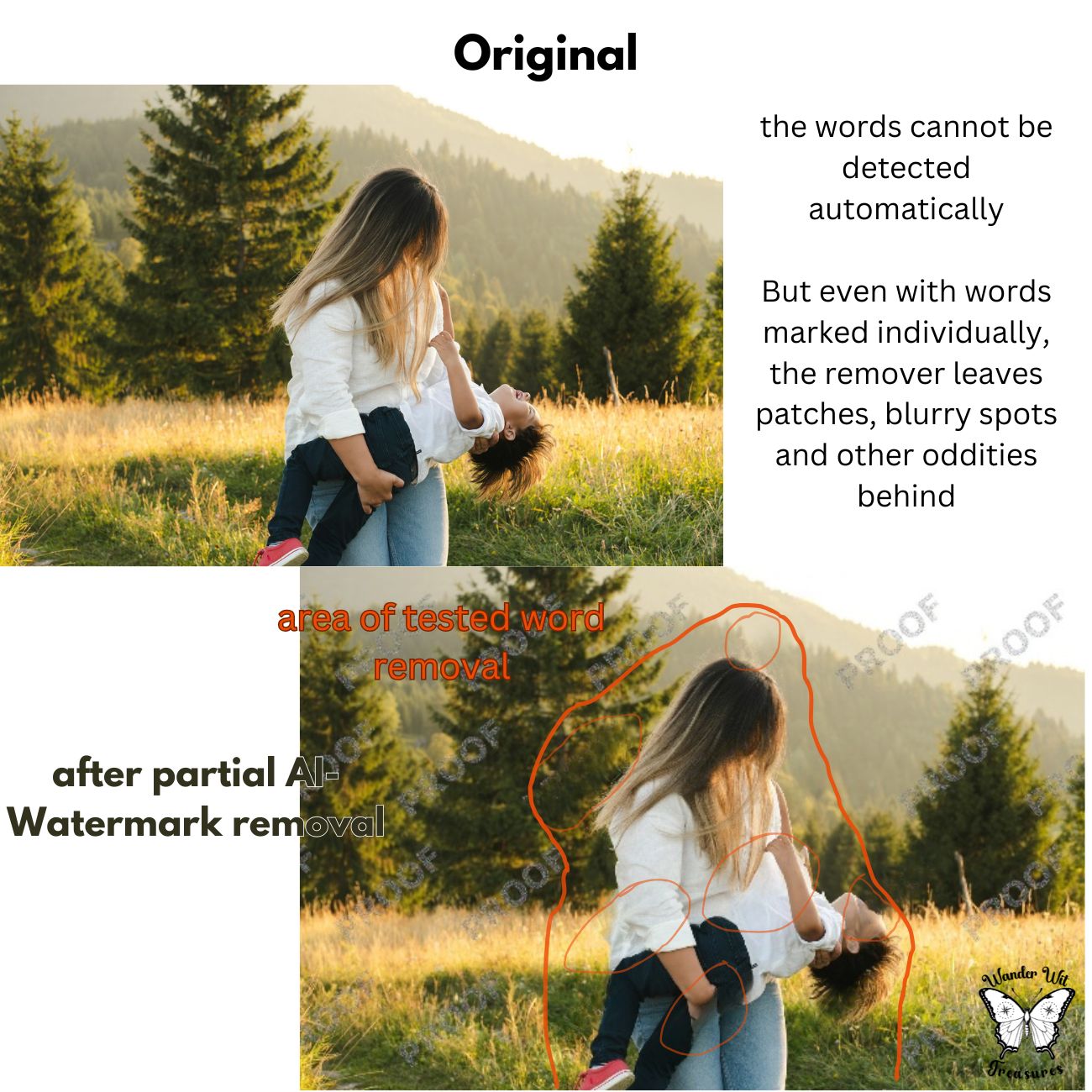 Ai-resistant Watermark Bundle of 4 - Linegrid, Pointgrid, "Do Not Copy" & "Proof"