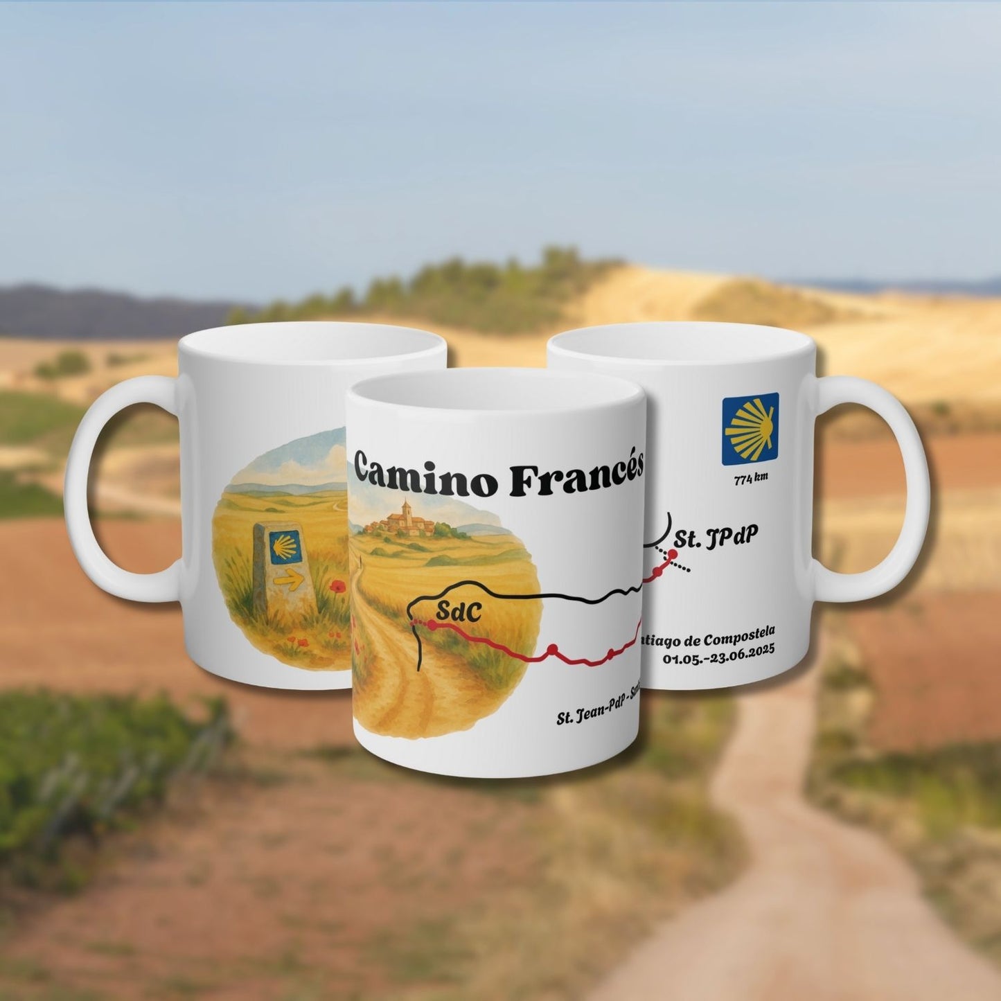 Camino Frances Mug
