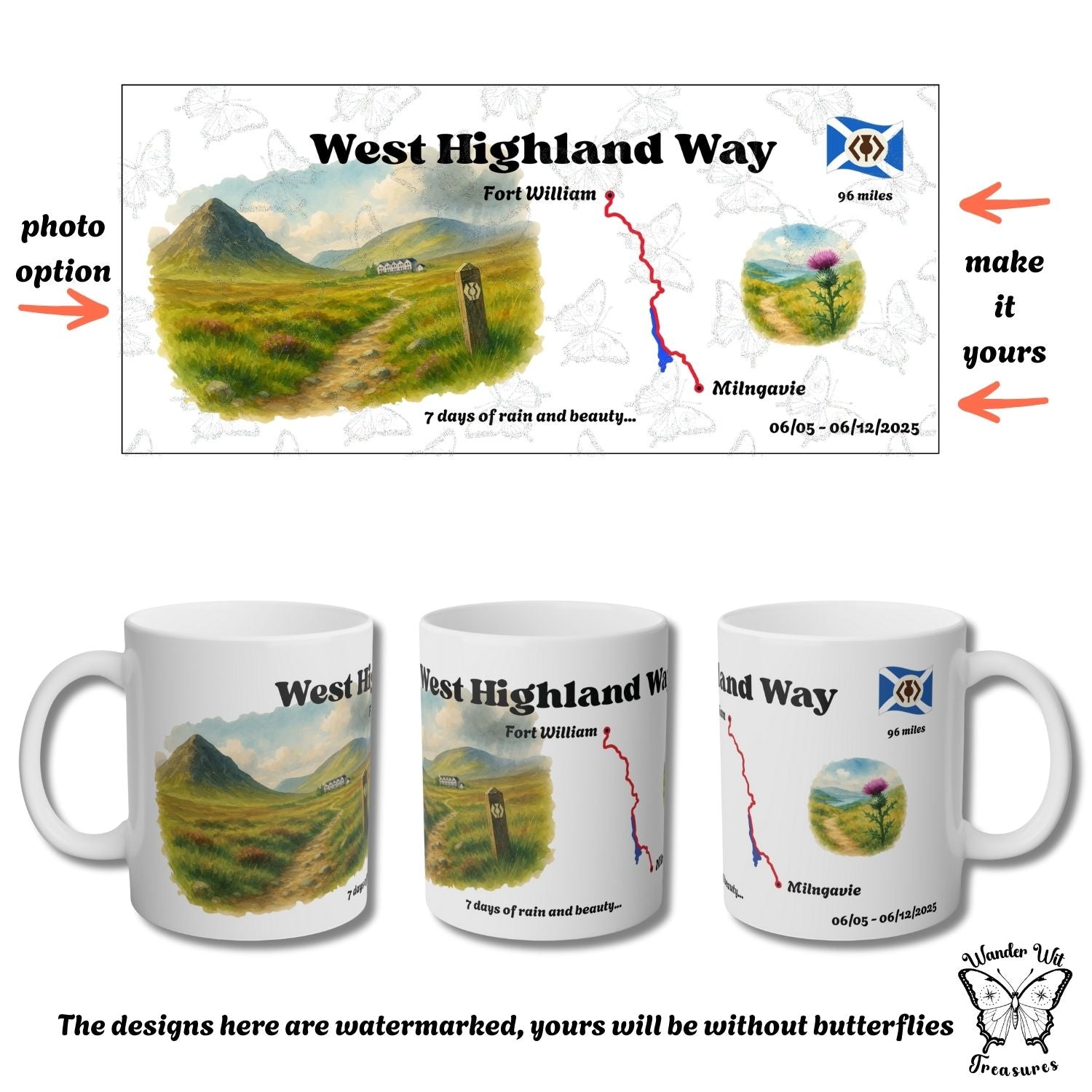 West Highland Way Tasse