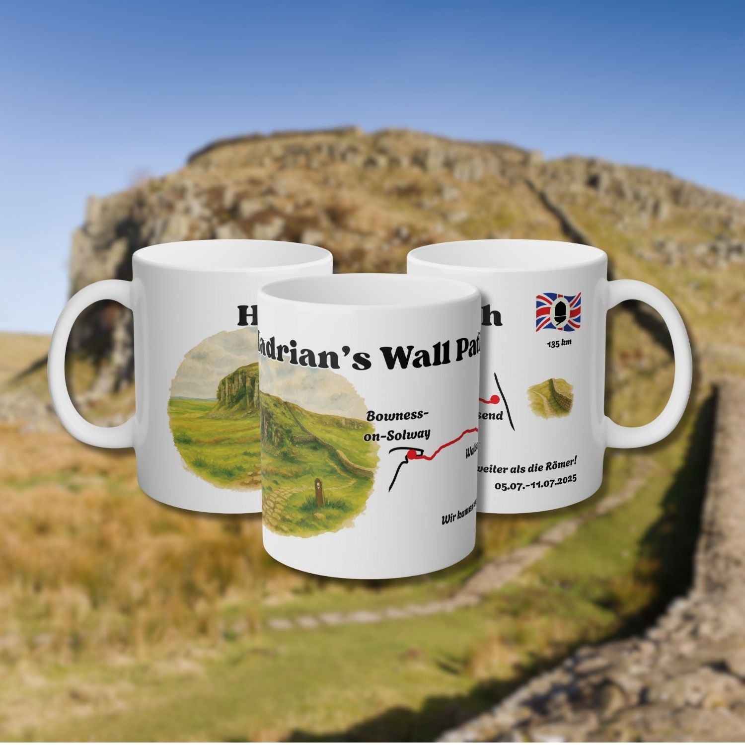 Hadrian's Wall Path Mug