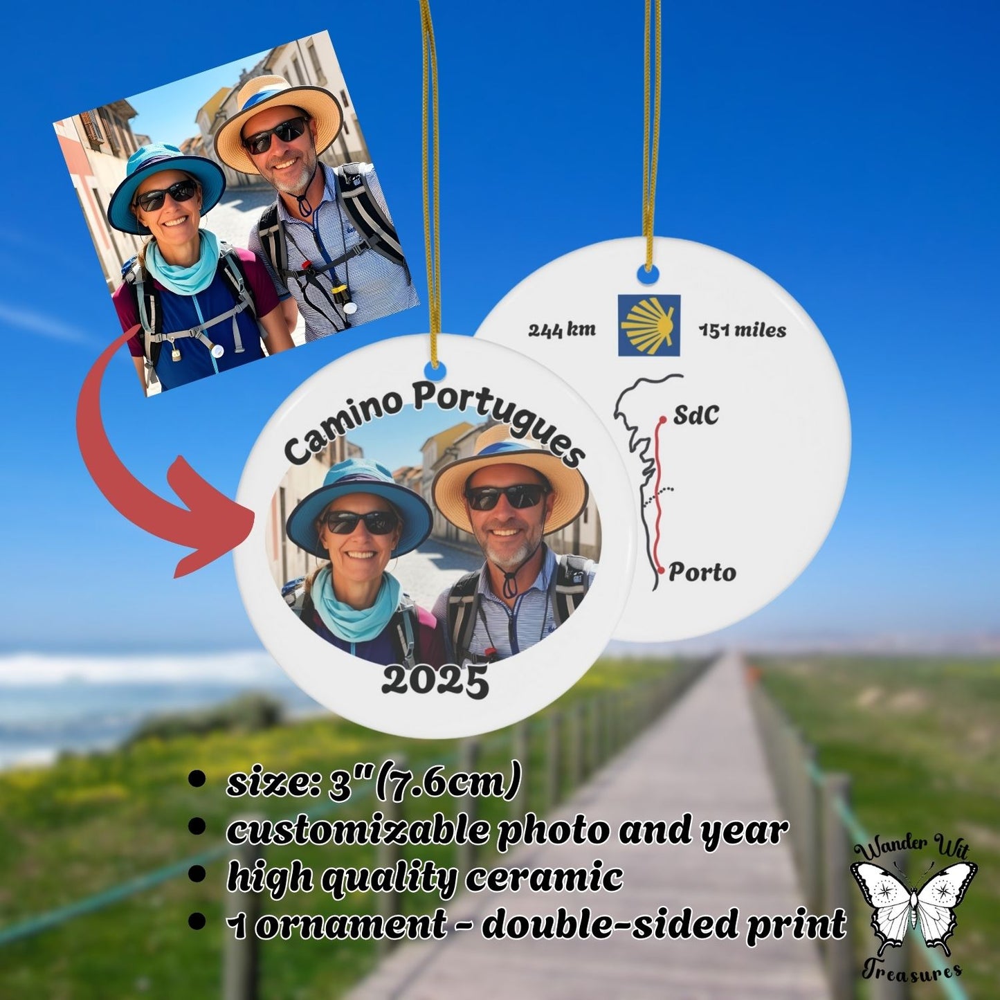 Camino Portugués Keepsake