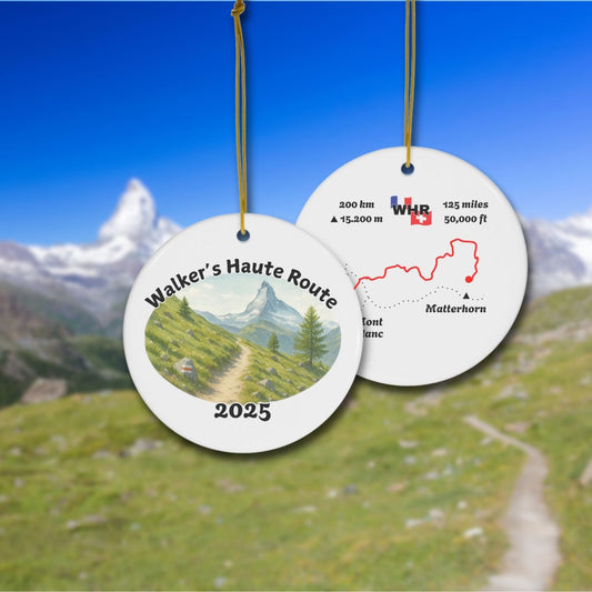 Walker's Haute Route Ornament Keepsake