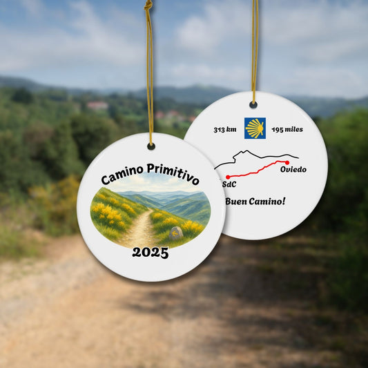 Camino Primitivo Souvenir Medaillon